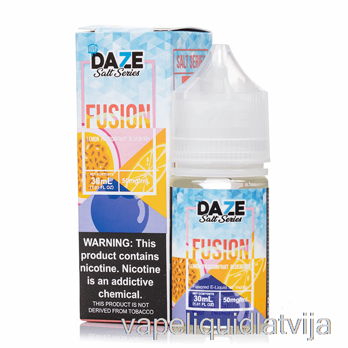 Ledus Citrona Pasifloru Mellenes - 7 Dusmas Sāls - 30ml 30mg Vape šķidrums